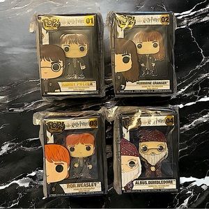 Funko Pop! Pins - Wizarding World of Harry Potter - Set of 4